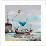 the lost city framed print by artist gary walton