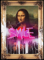 the prettiest smile hides the darkest secrets framed print by artist ghost
