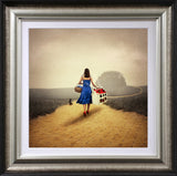 theres no place like home framed print by artist michelle mackie