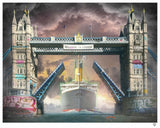 titanic return print by artist jj adams