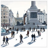 trafalgar square mounted print by artist jo quigley