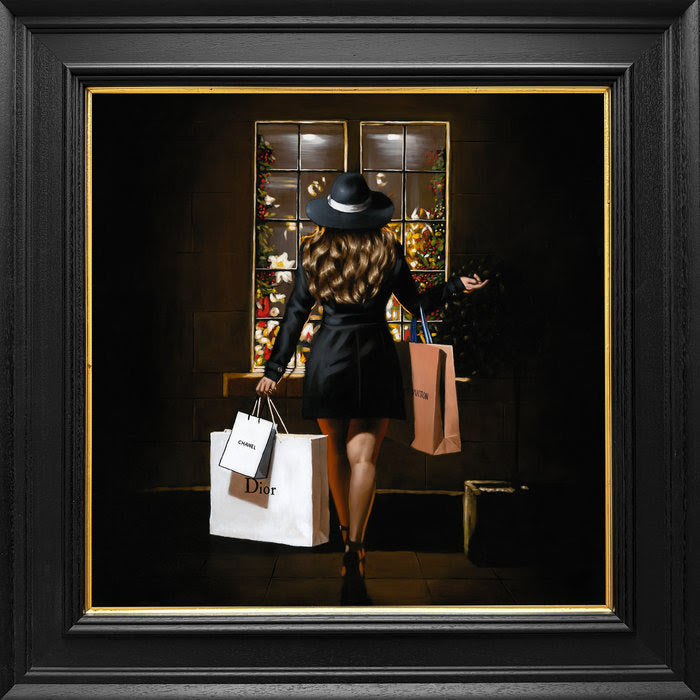 treat yourself collectors edition framedprint by artist richard blunt
