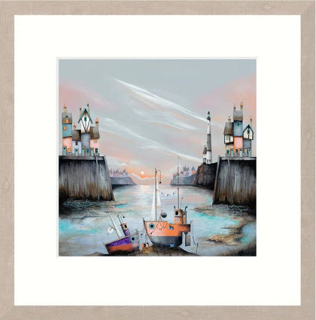 twilight framed print by artist gary walton