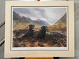 under brooding clouds mounted print by artist steven townsend