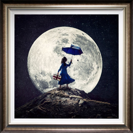 until the wind changes deluxe framed print by artist michelle mackie 