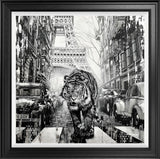urban hunter frame print by artist ben jeffery