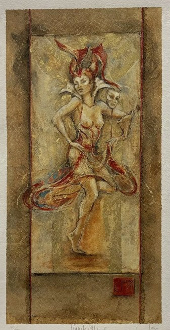 vauderville ii print by artist joy kirton smith