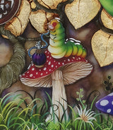 what alice found there detail 2 by artist kerry darlington