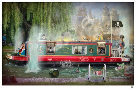 wind in the willows print by artist jj adams