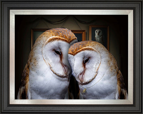 you and me always and forver deluxe framed print by artist angus gardner