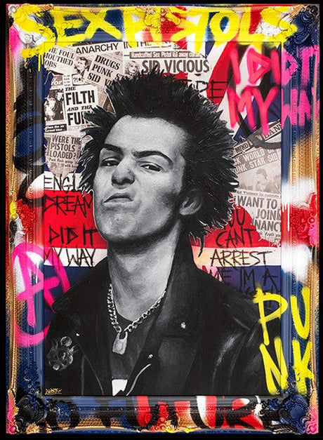 you cant arrest me im a rock star framed print by artist ghost