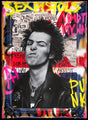 you cant arrest me im a rock star framed print by artist ghost
