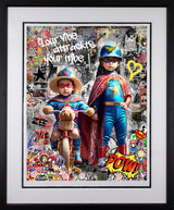 your vibe attracts your tribe black framed print by artist zee